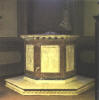 Anna Maria was baptised at this fount in the Cathedral of St. Peter in Arezzo on July 16, 1747.